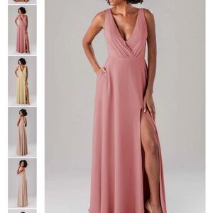 Kennedy Blue Bridesmaid Dress (Lydia)